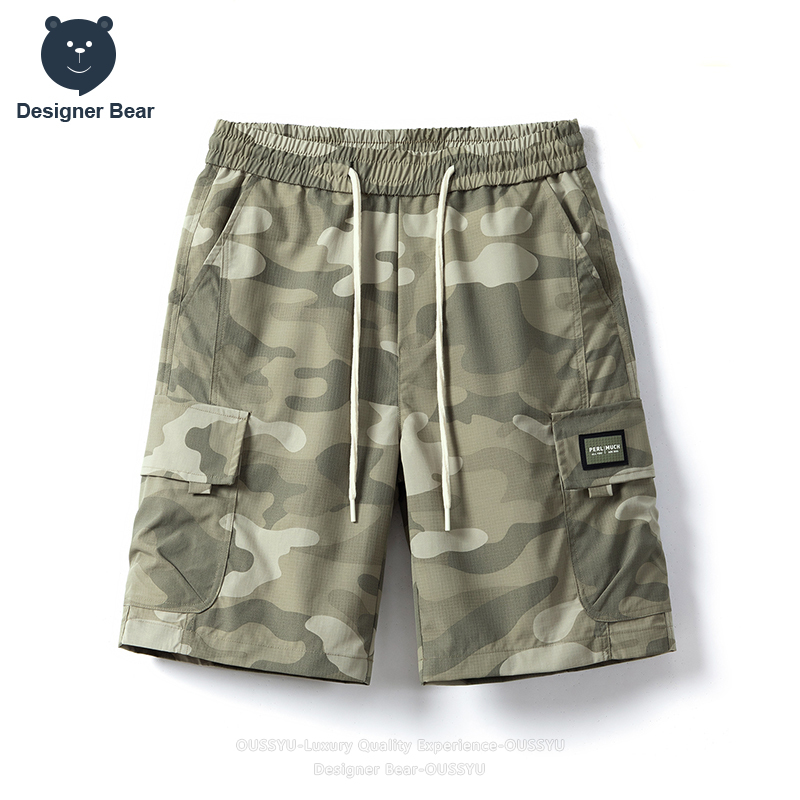 Summer Clothing Brands Men - 브랜드 의류 여름 카고 카모 반바지