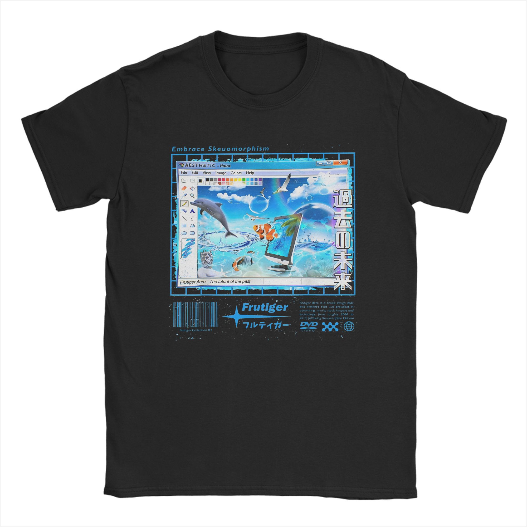 Summer Vibes Clothing Men - 남성용 Frutiger 에어로 패션 컬렉션 티셔츠,