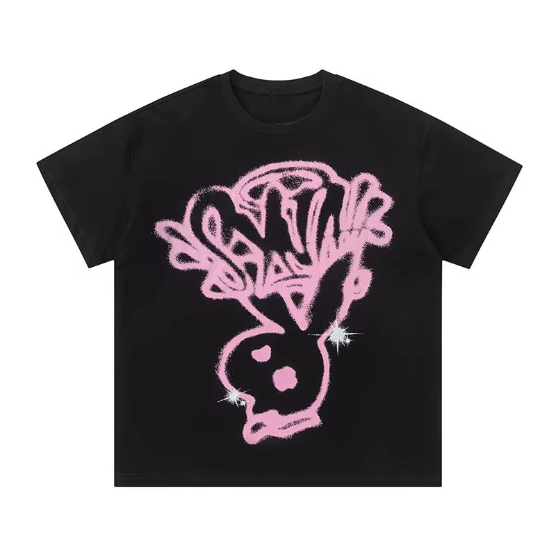 새로운 미국 럭셔리 브랜드 티셔츠 남성 여성 반팔 티셔 - Summer Clothing Brands For Women 리뷰 및 가격