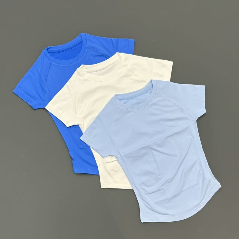 반팔 심리스 요가탑 여성용 속건 통기성 슬림핏 운동복  - Summer Yoga Clothing 리뷰 및 가격