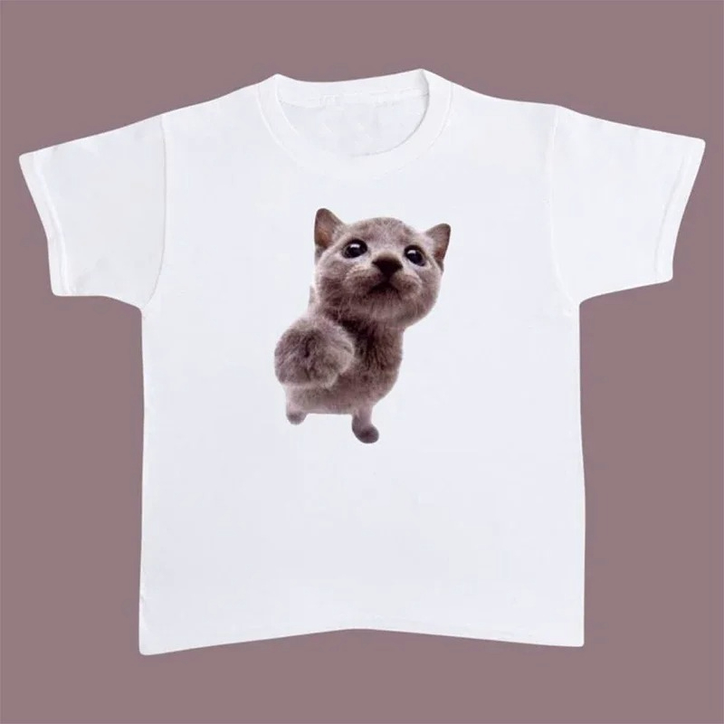 하라주쿠 고양이 요정 여성 패션 고스 캐주얼 티셔츠 Y - Summer Clothing Reviews 리뷰 및 가격