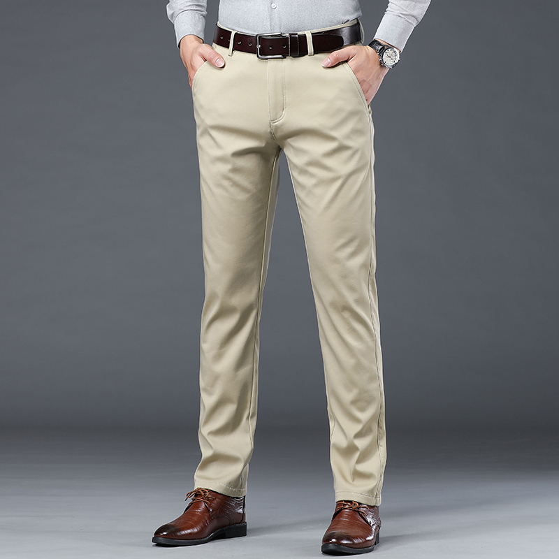 여름 얇은 남성 슬림 정장 바지 패션 비즈니스 캐주얼  - Summer Clothing Brands Men 리뷰 및 가격