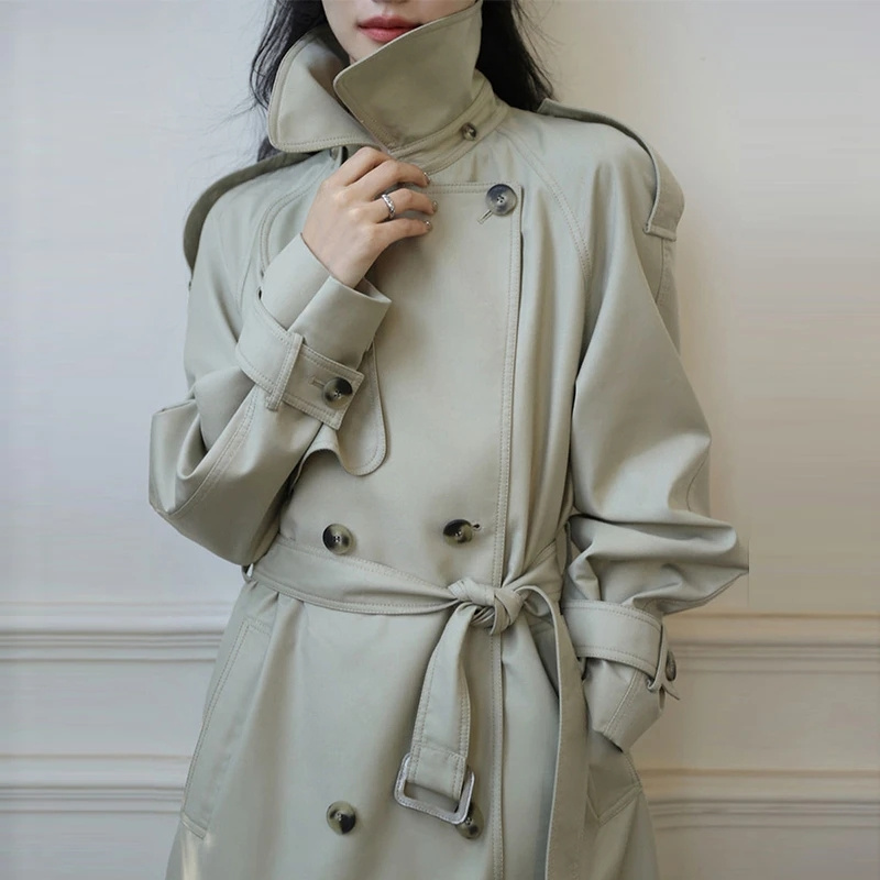 2025 가을 여성 트렌치 코트 의류 루즈핏 중간 길이 - Summer Clothing Women Over 50 리뷰 및 가격