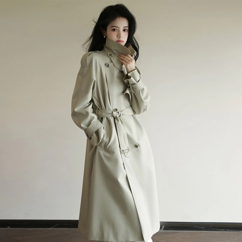 2025 가을 여성 트렌치 코트 의류 루즈핏 중간 길이 - Summer Clothing Women Over 50 리뷰 및 가격