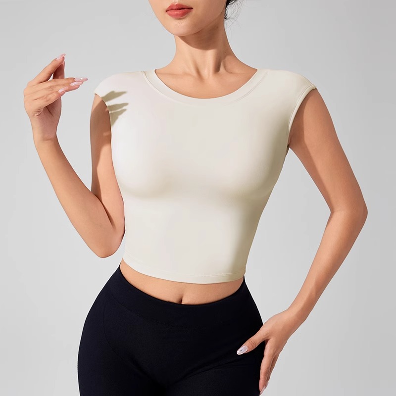 고정 가슴 패드가있는 여성용 등받이 피트니스 의류 아름 - Summer Yoga Clothing 리뷰 및 가격