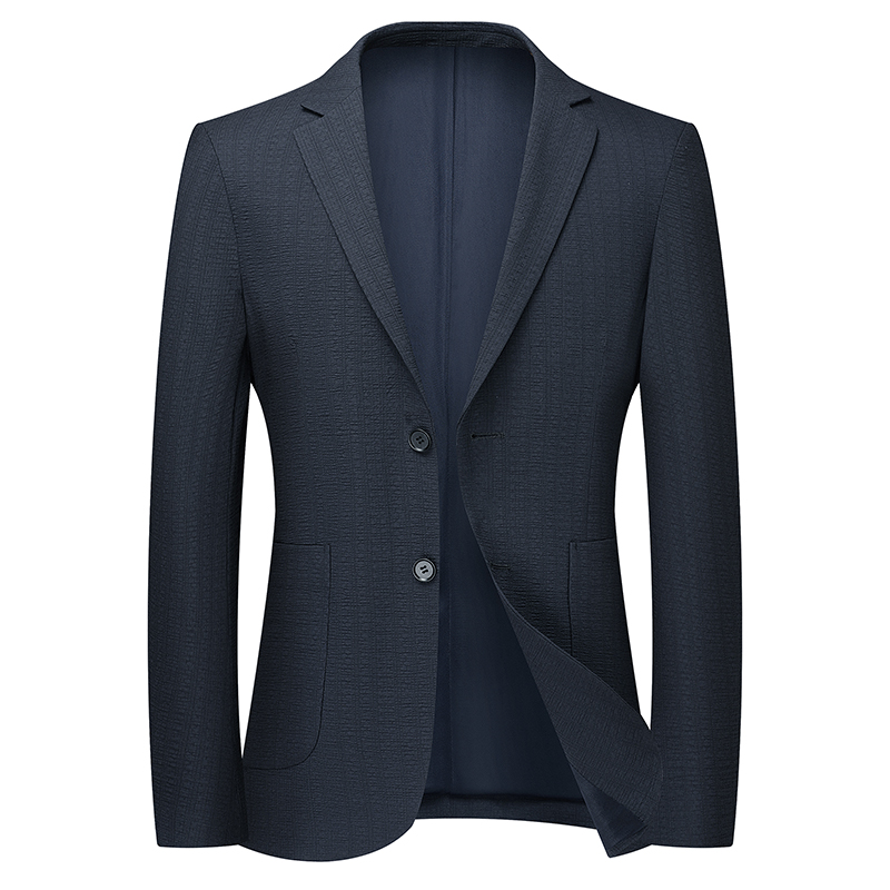 클래식 남성 비즈니스 캐주얼 블레이저 네이비 블루 수트 - Summer 2025 Clothing Essentials 리뷰 및 가격