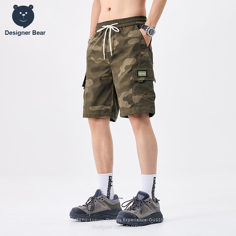 브랜드 의류 여름 카고 카모 반바지 남성 멀티 포켓 배 - Summer Clothing Brands Men 리뷰 및 가격