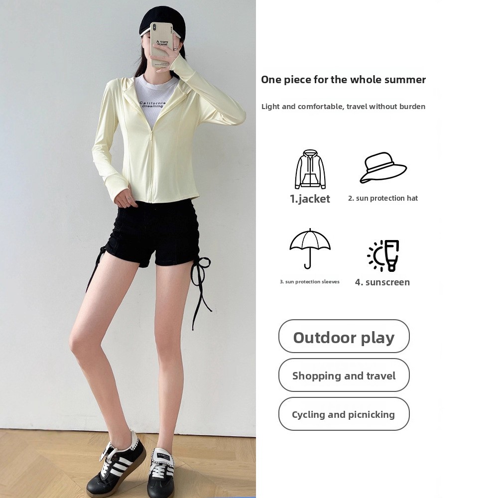후드가 달린 여성용 자외선 차단 의류 UV 보호, 여름 - Summer Clothing Clearance 리뷰 및 가격