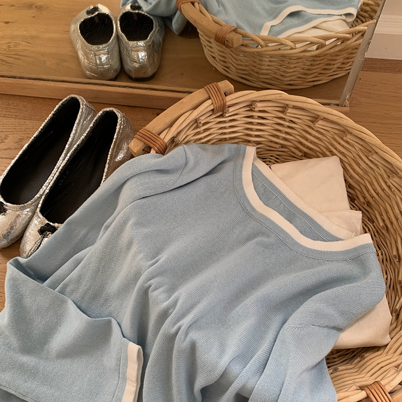 100% 면 여성용 O넥 컬러 블로킹 긴소매 셔츠 플러 - Summer Clothing Modest 리뷰 및 가격