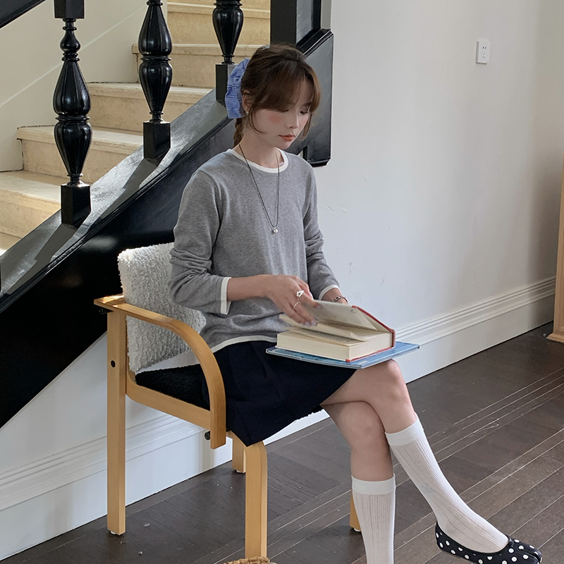 100% 면 여성용 O넥 컬러 블로킹 긴소매 셔츠 플러 - Summer Clothing Modest 리뷰 및 가격
