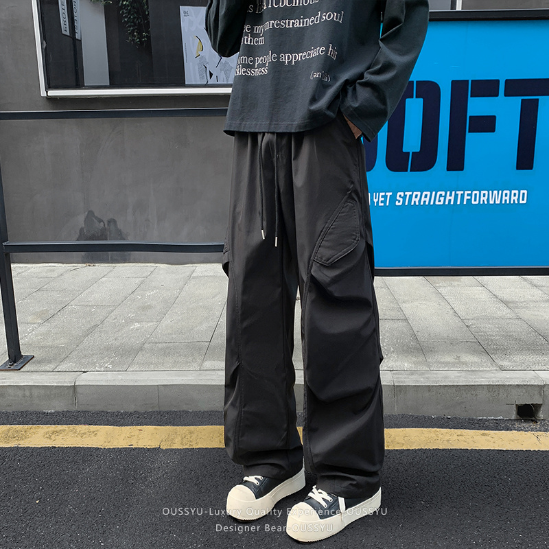 브랜드 의류 남성용 아웃도어 방수 주름 패치워크 카고  - Summer Clothing Brands Men 리뷰 및 가격