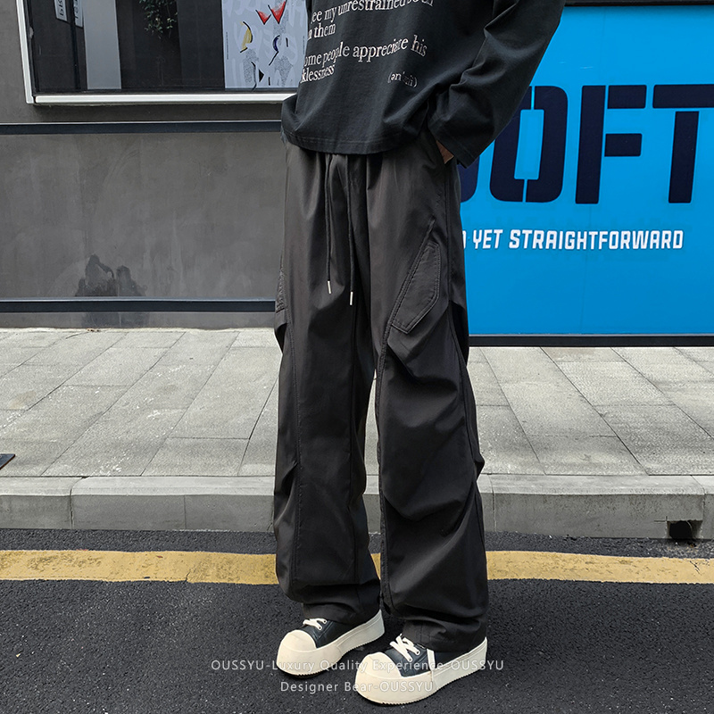 브랜드 의류 남성용 아웃도어 방수 주름 패치워크 카고  - Summer Clothing Brands Men 리뷰 및 가격