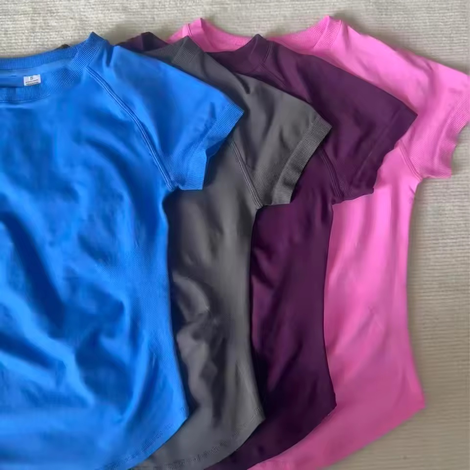 스포츠 셔츠 여성 피트니스 임팩트 반팔 탑 체육관 운동 - Summer Yoga Clothing 리뷰 및 가격