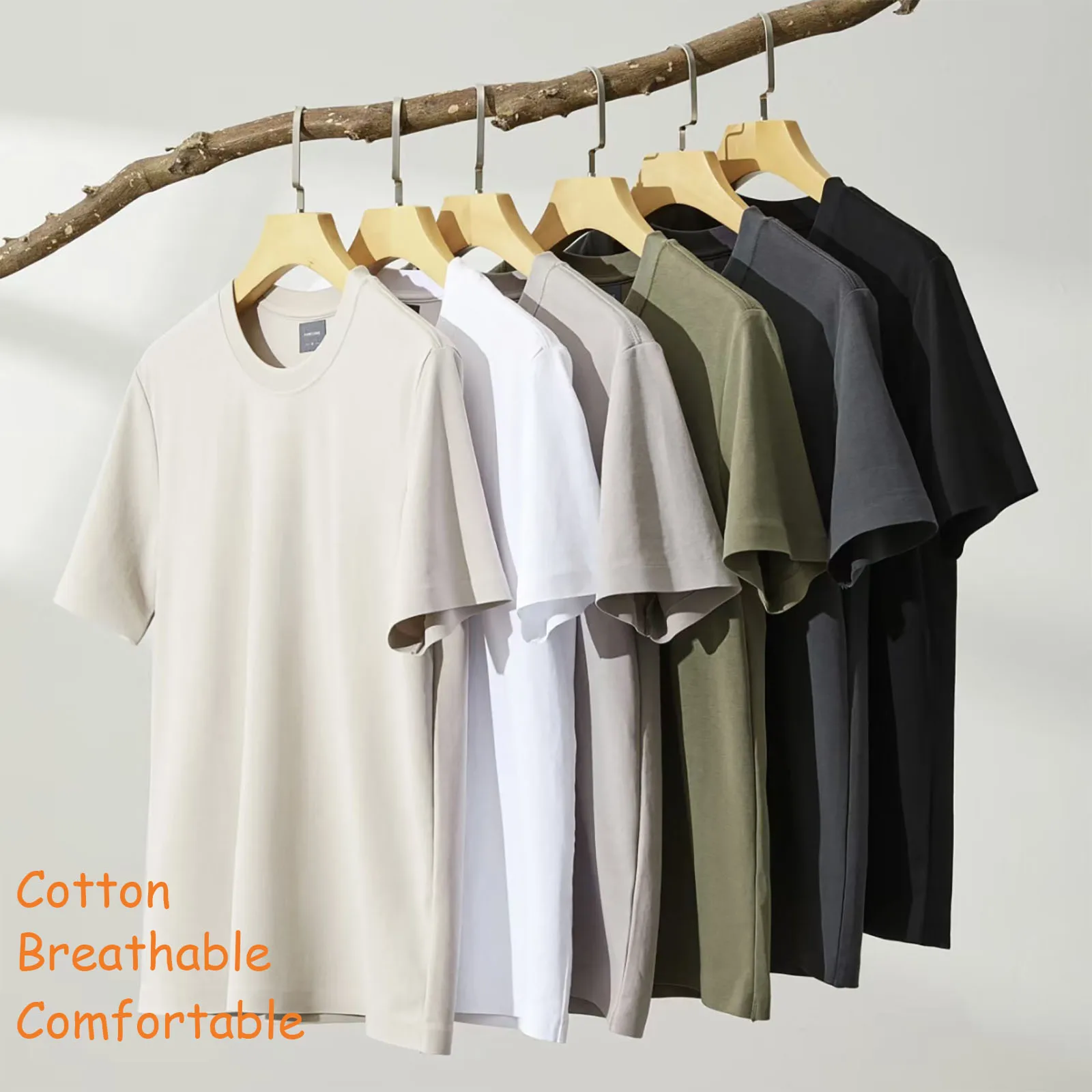 바다에서 영감을 받은 가먼트 다이 티셔츠, 해변 애호가 - Summer Vibes Clothing Men 리뷰 및 가격