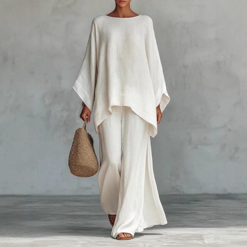 봄 신상 패션 린넨 루즈핏 긴팔 와이드 팬츠 투피스 세 - Summer Clothing Men Linen 리뷰 및 가격